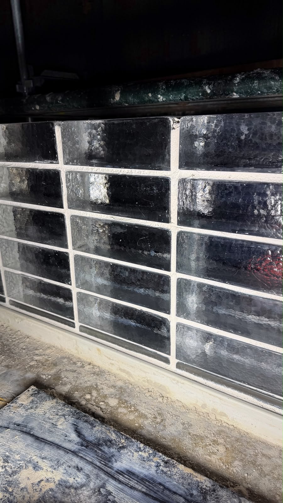 Glass Brick venetian glass brick feature wall, Subiaco - photo 3